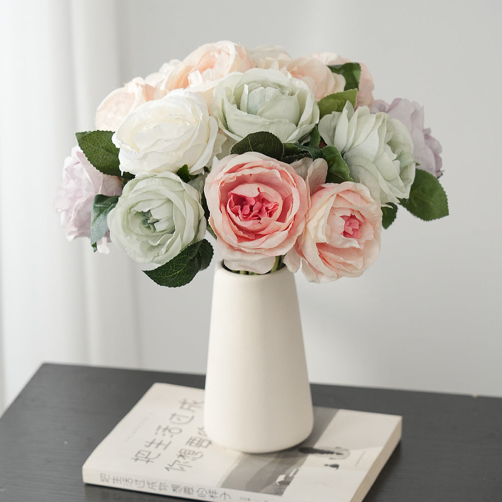 Lifelike Floral Centerpiece Arrangement