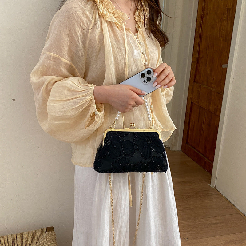 Elegant Beaded Evening Clutch