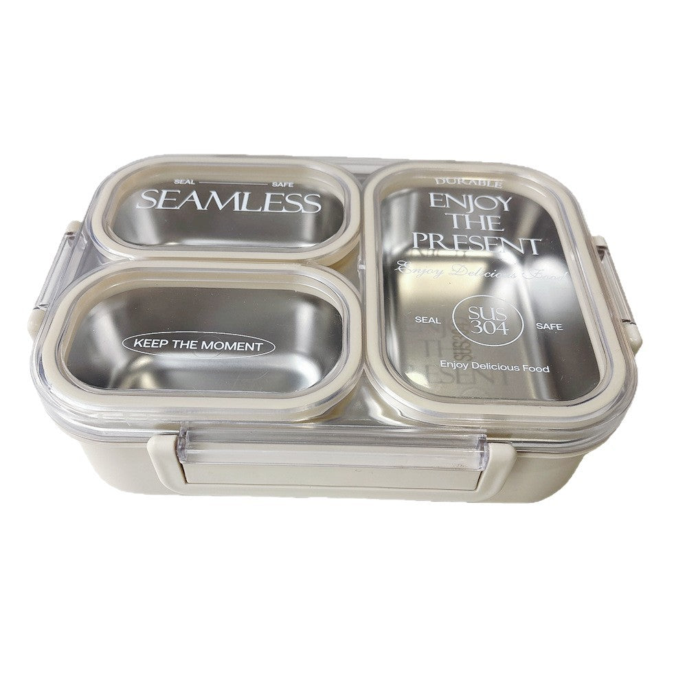 Premium Stainless Steel Multi-Compartment Food Storage Container