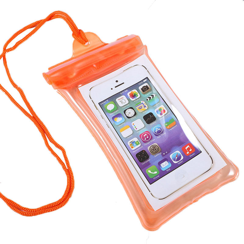 Unisex waterproof smartphone bag with flexible carrying strap Stornfield