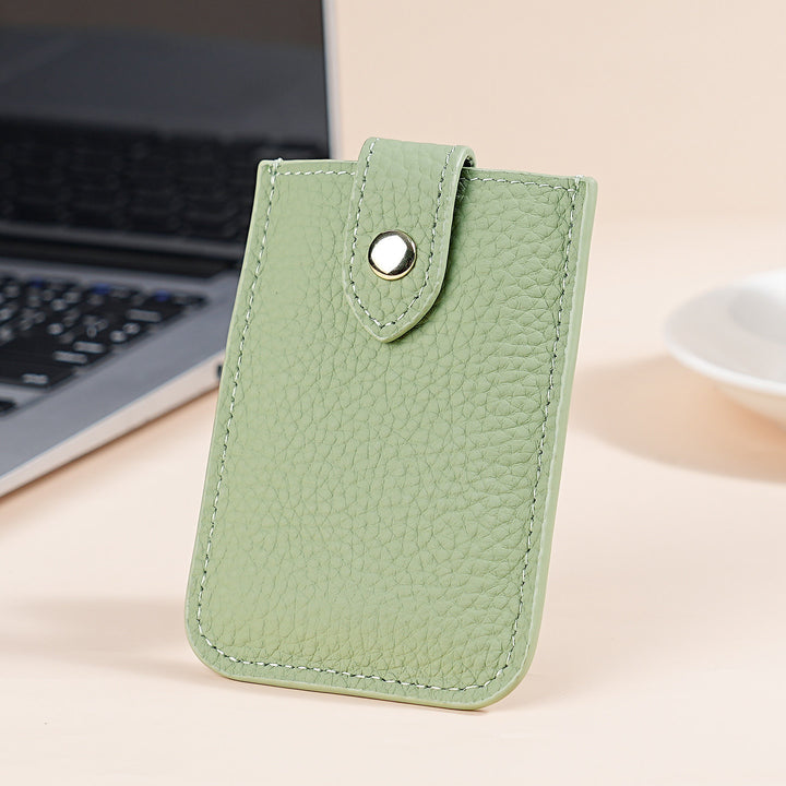 Leather RFID-Blocking Card Holder