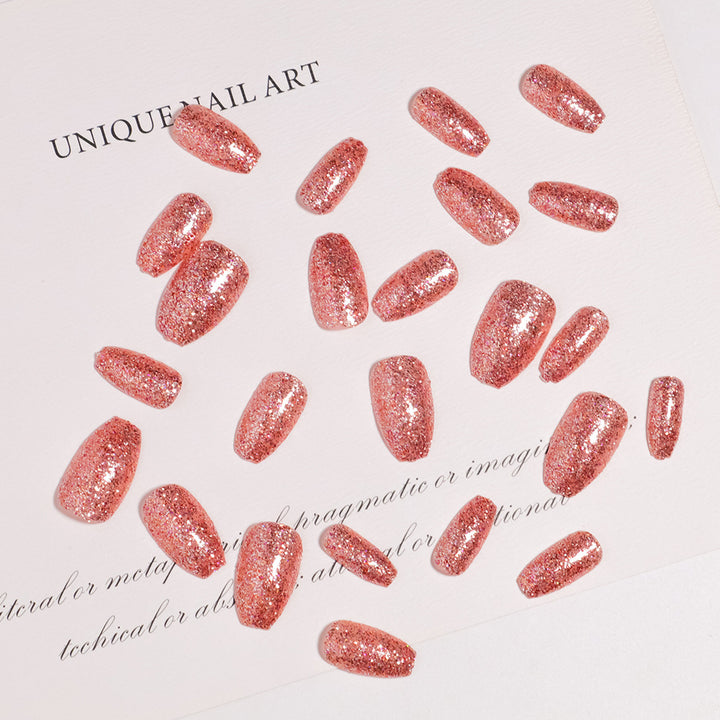 Glittery Acrylic Press-On Nail Kit Stornfield