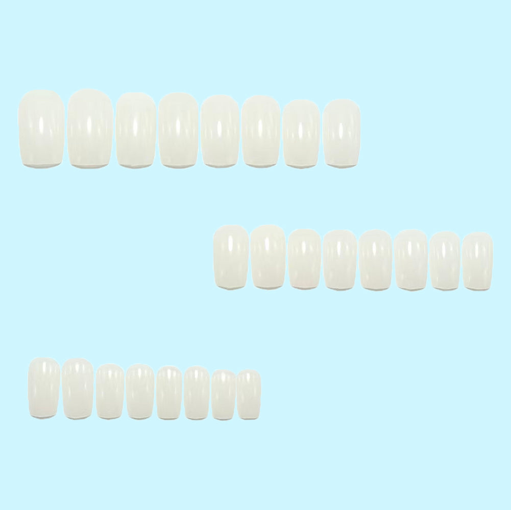 Artificial nails in elegant French design with high-gloss finish Stornfield