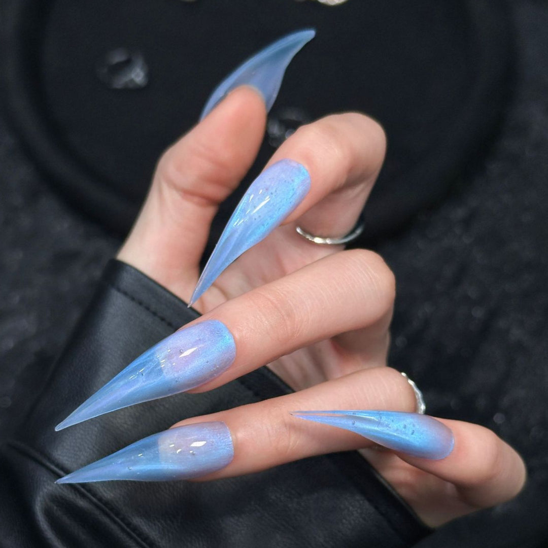 Glamorous Stiletto Nail Enhancements