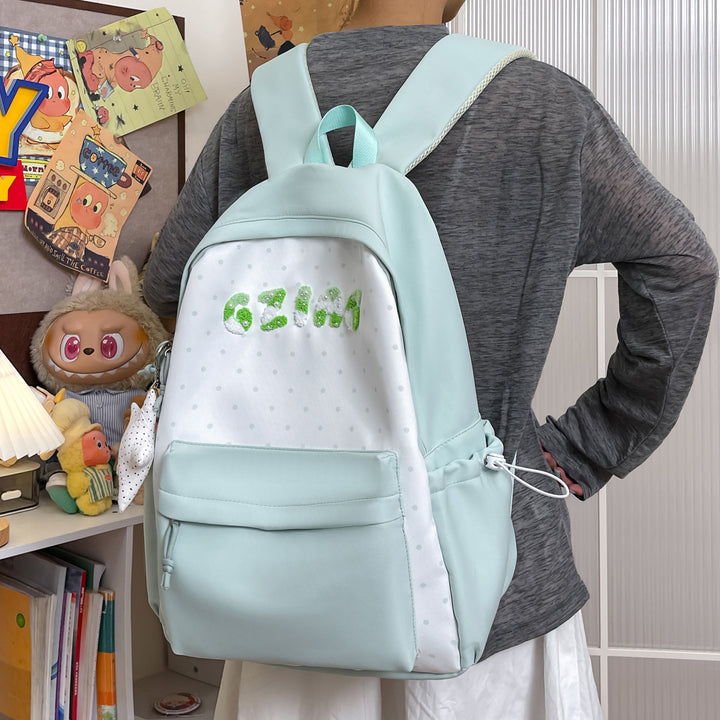Cute Polka Dot Patterned Backpack Stornfield