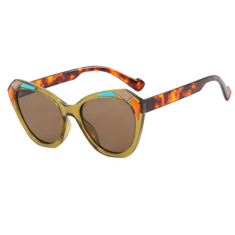 Ladies Cat Eye Sunglasses with Fashionable Details Stornfield