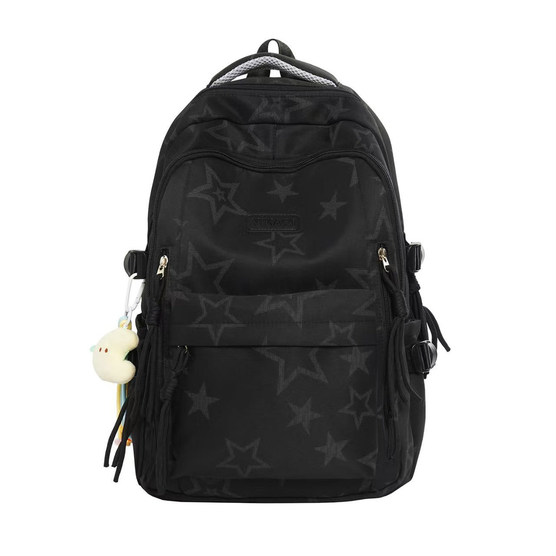 Versatile Star-Patterned Backpack Stornfield
