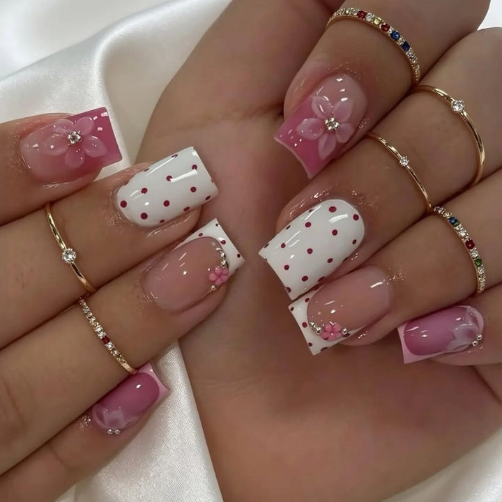 Floral Abstract Nail Art Set Stornfield
