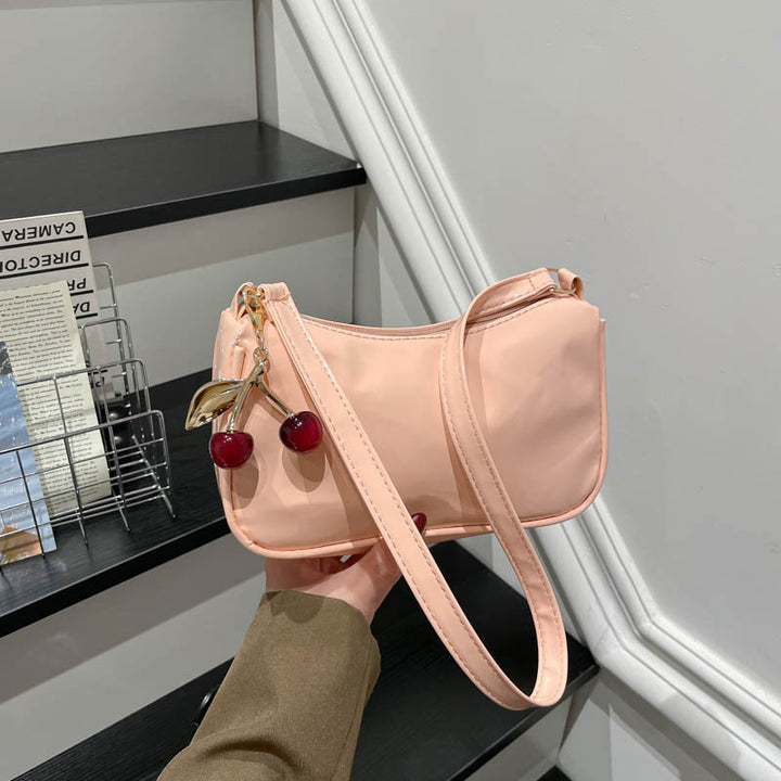 WoGlossy Textured Handheld Crossbody Bag Stornfield