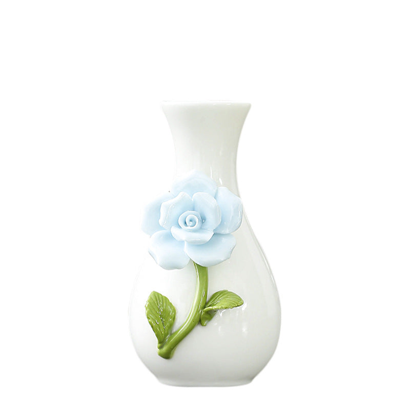 Floral Art Ceramic Vase Stornfeild