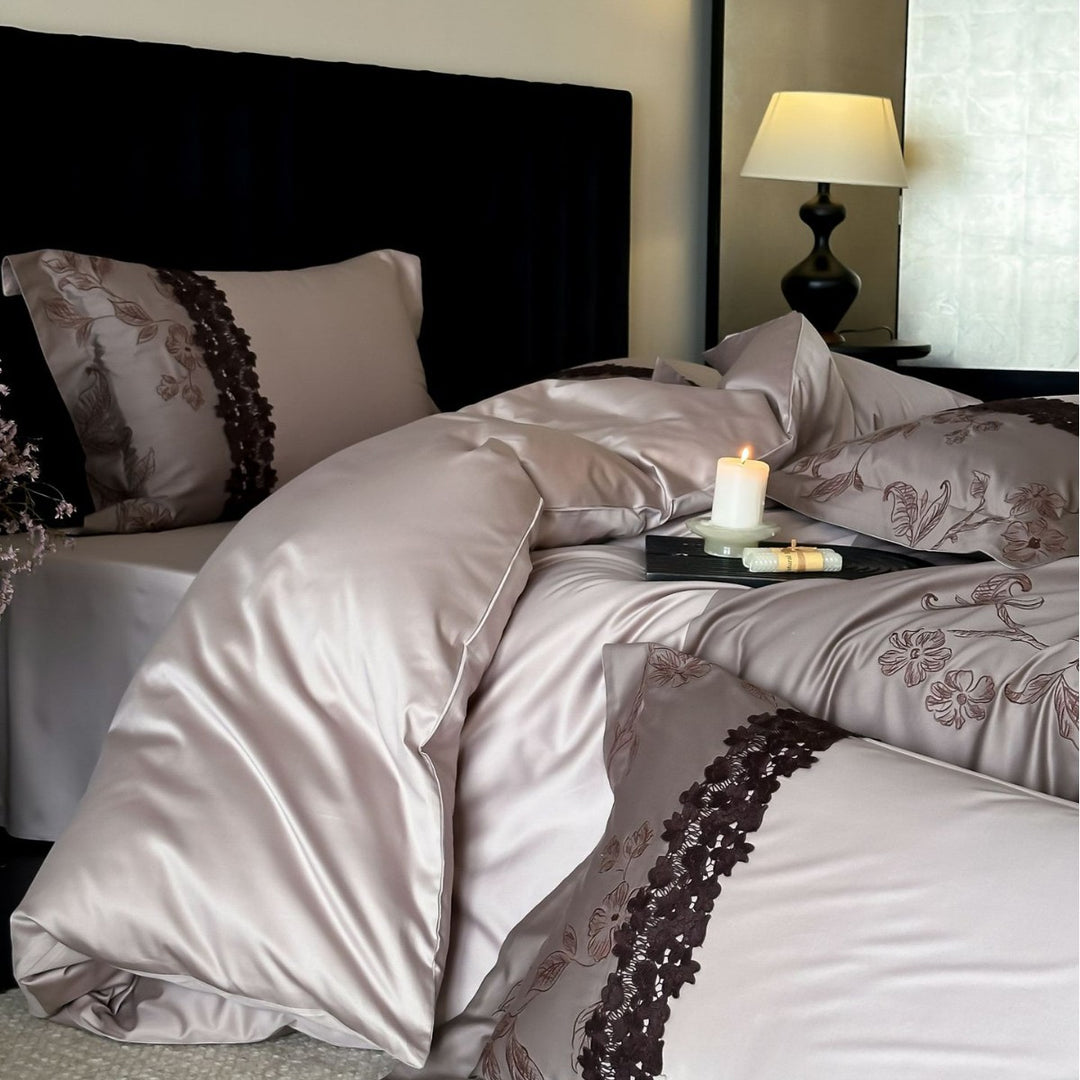 Satin bedding set