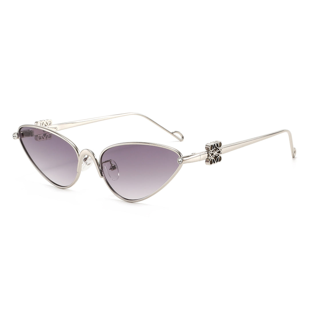 Women's Cat-Eye Sunglasses with Elegant Accents and UV Protection Stornfield