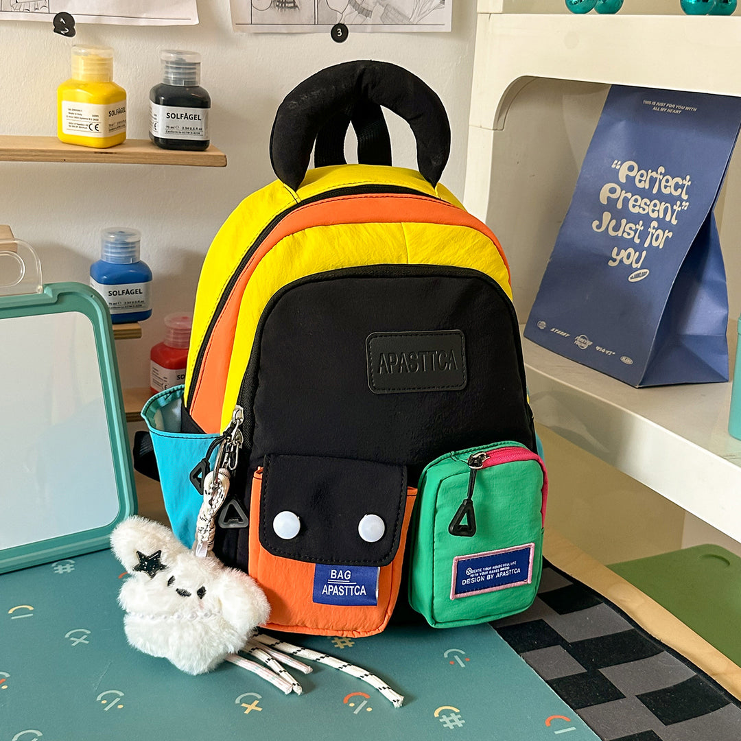 Colorful Multi-Compartment Casual Backpack Stornfield