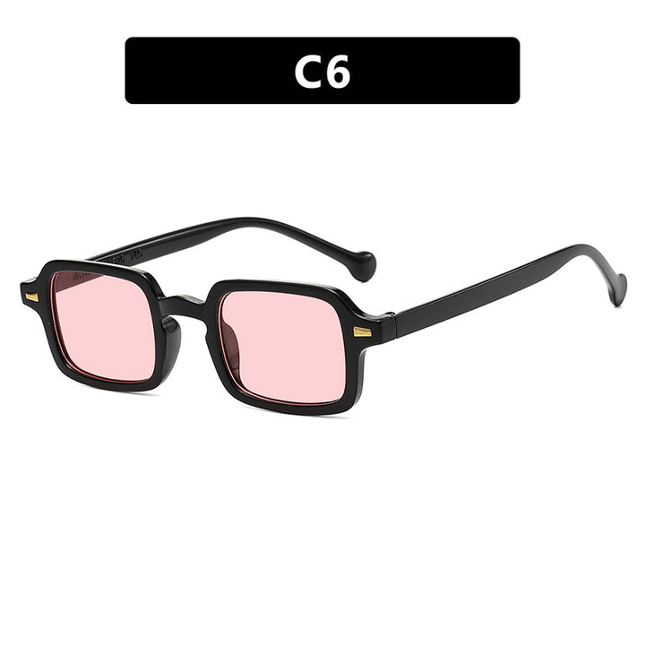 Ladies exclusive square sunglasses with elegant metal frame and UV protection Stornfield