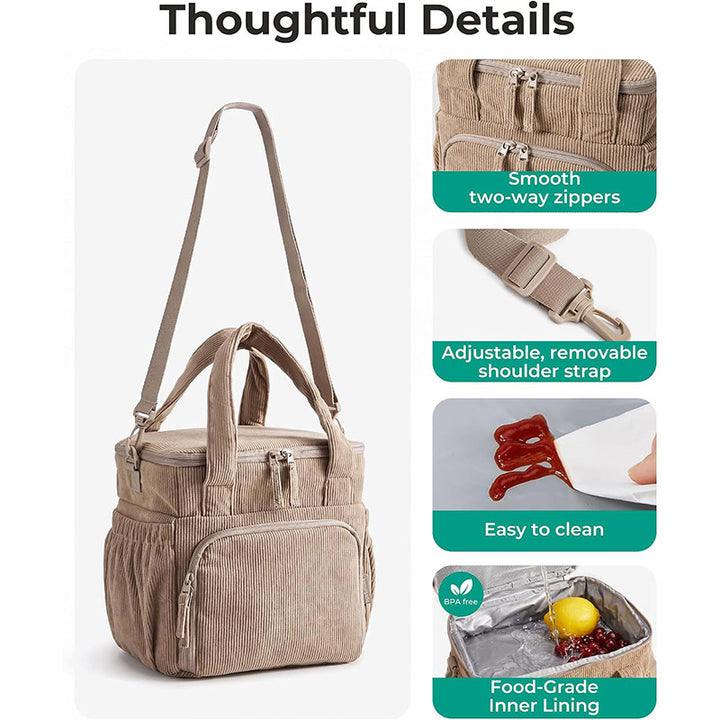 Insulated Multi-Purpose Lunch Carrier Stornfield