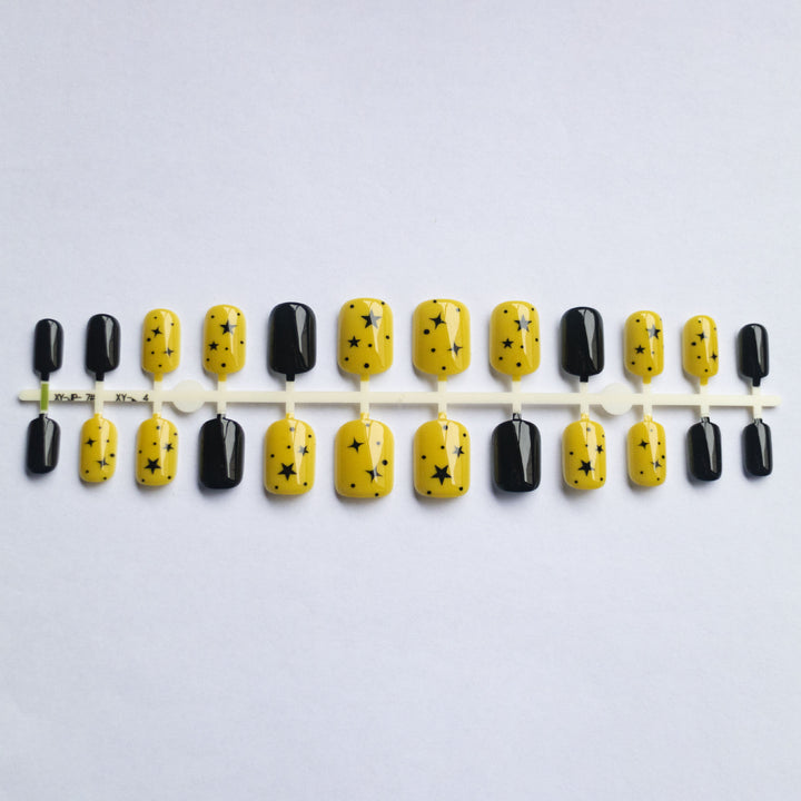 Creative Star-Themed Nail Art Kit