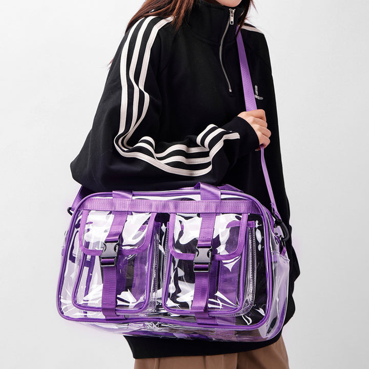 Transparent tote bag with multiple compartments Stornfield
