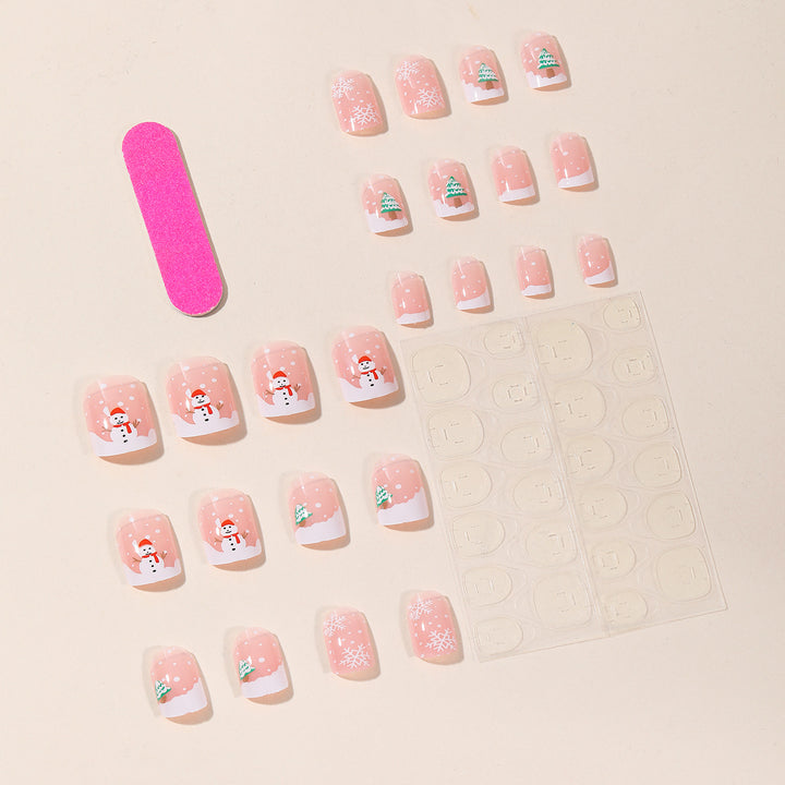 Festive Holiday-Themed Nail Art Stornfield