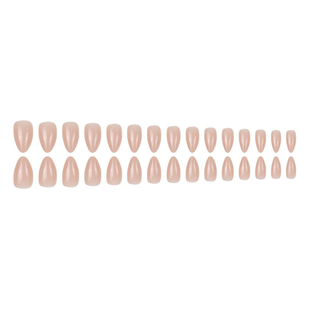 Elegant Gel Press-On Nail Set Stornfield