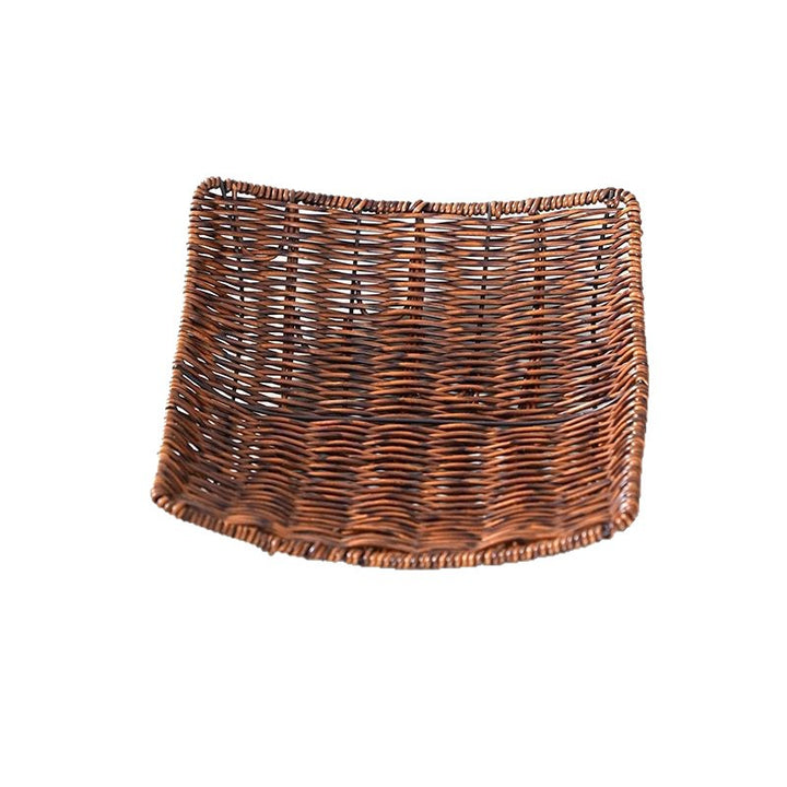 Unisex Elegant Rattan Serving Plate Stornfield