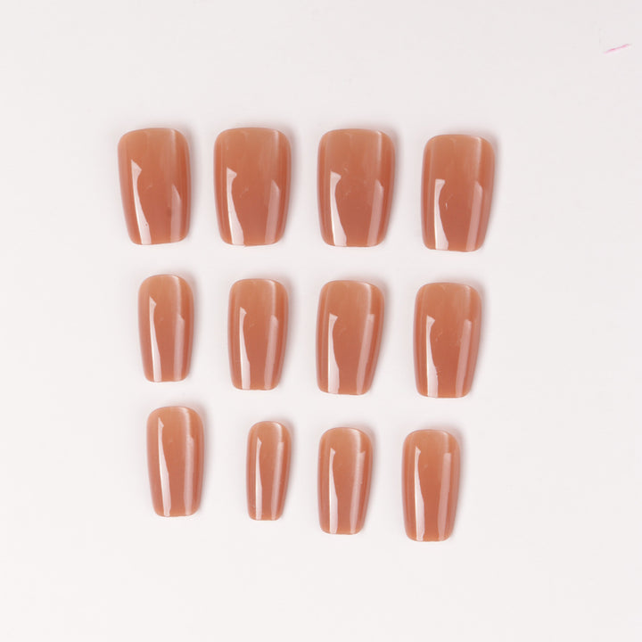 Premium Glossy Gel Nail Extensions Stornfield