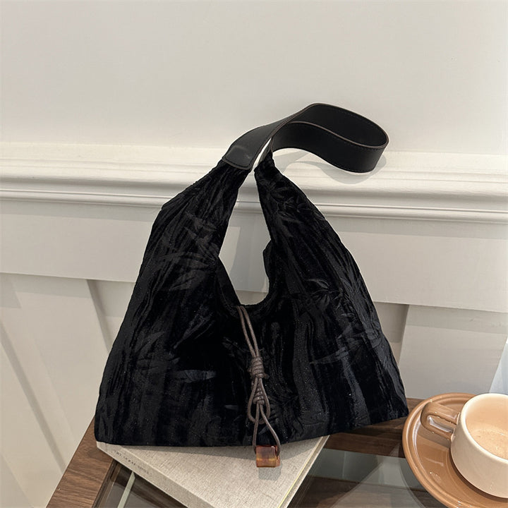 Versatile Velvet Shoulder Bag Stornfield