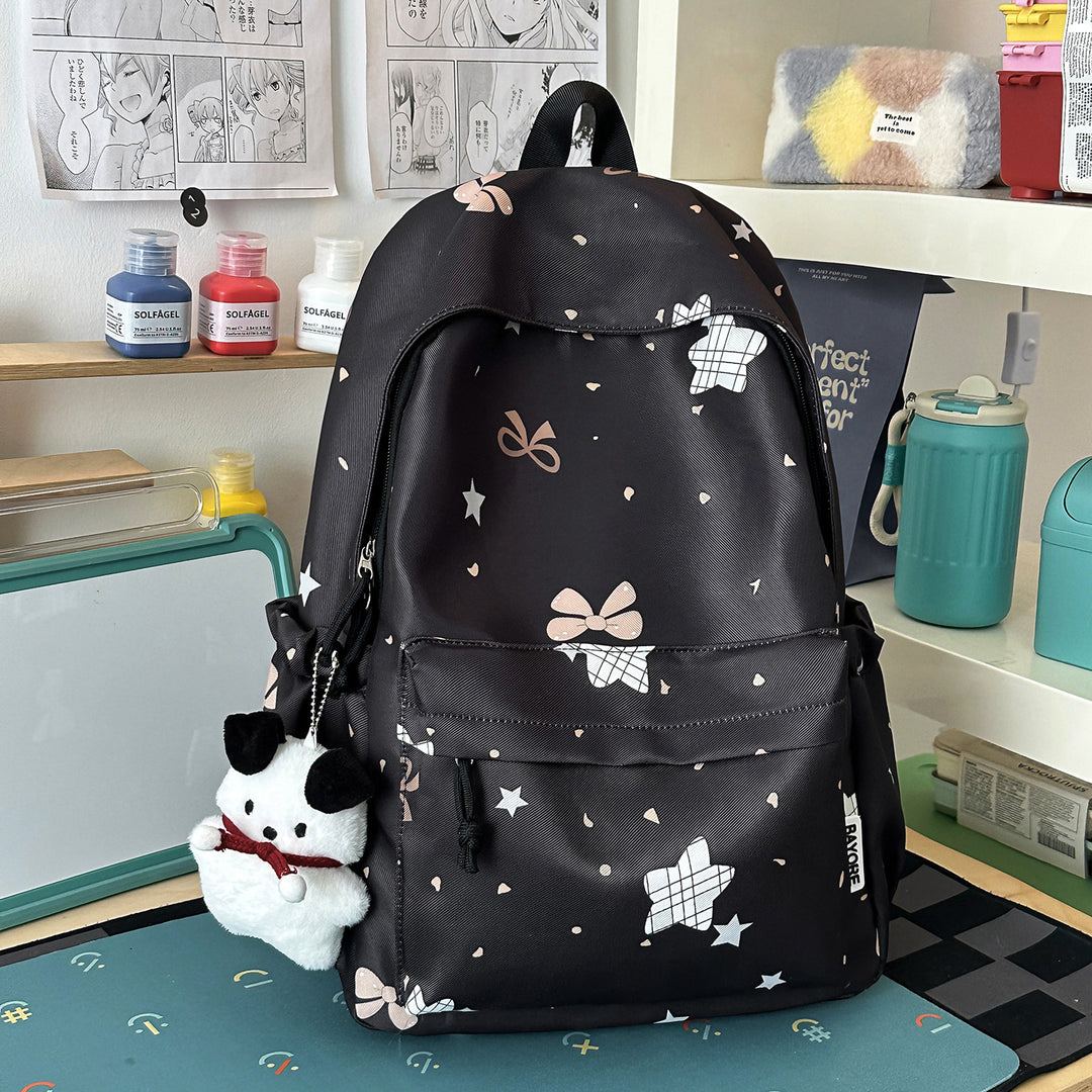 Fun-Themed Cartoon Print Backpack Stornfield
