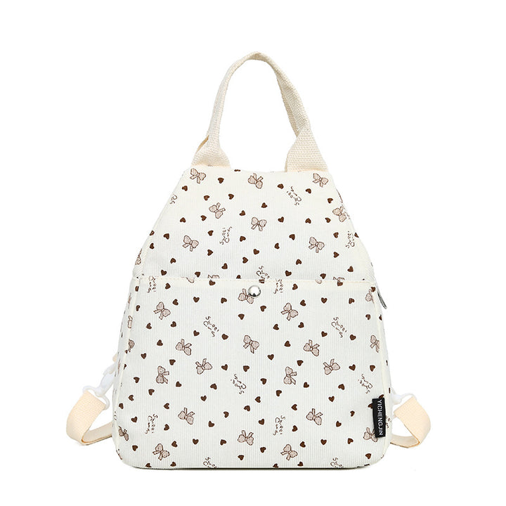 Cord Backpack with Playful Designs Stornfield