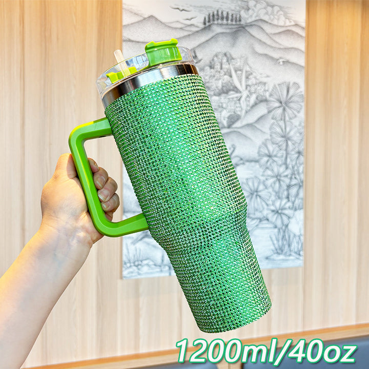 Women's Sparkling Water Bottle with Large Volume and Ergonomic Handle Stornfield