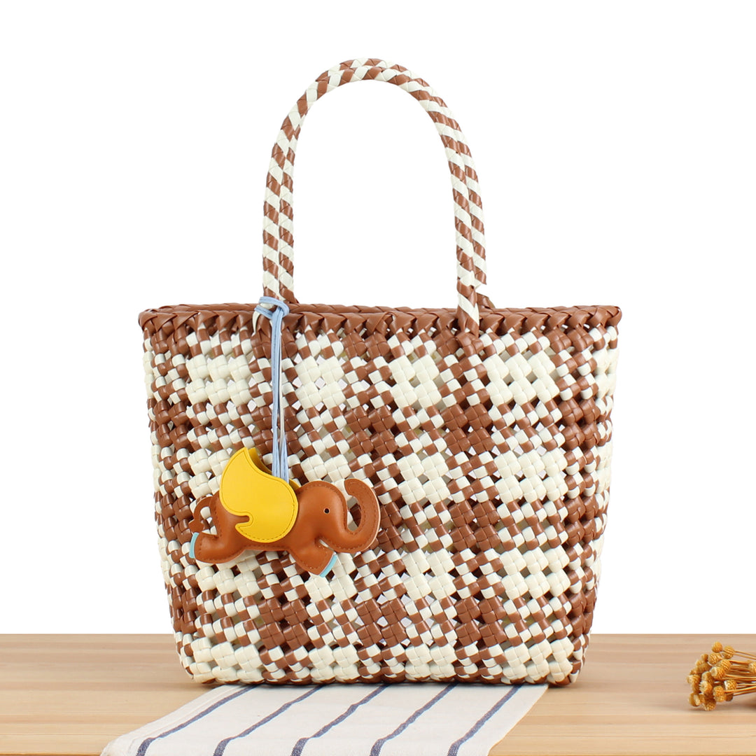 Creative Tote Bag with Playful Elephant Jewelry Stornfield