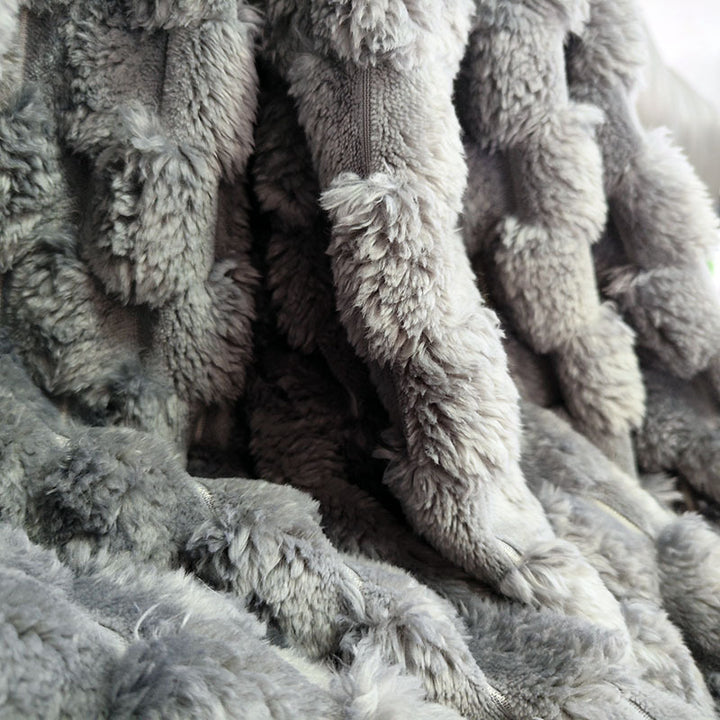 Women's Luxury Plush Blanket with 3D Texture Stornfield