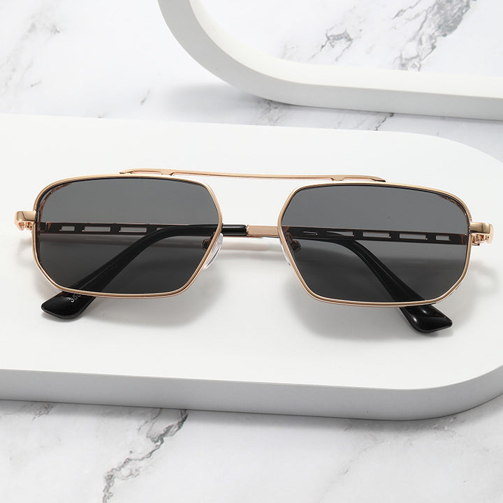 Women's fashionable sunglasses in modern hexagon design Stornfield