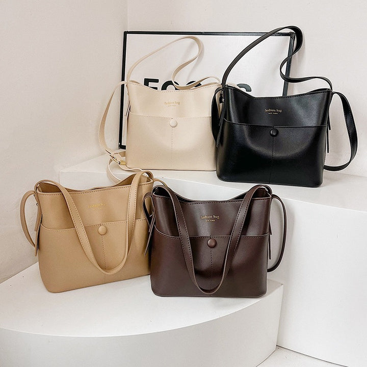 Minimalist Leather Shoulder Bag