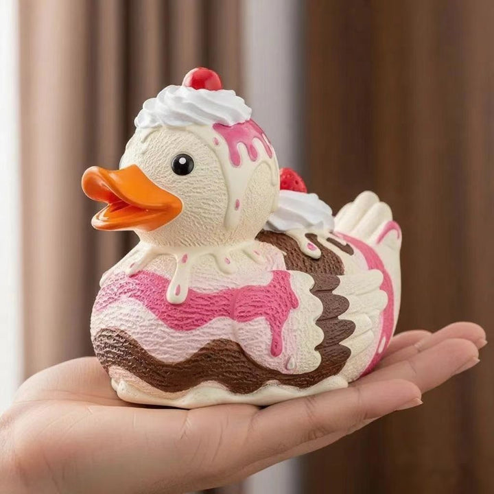 Decorative figure rubber duck with surprise element Stornfield