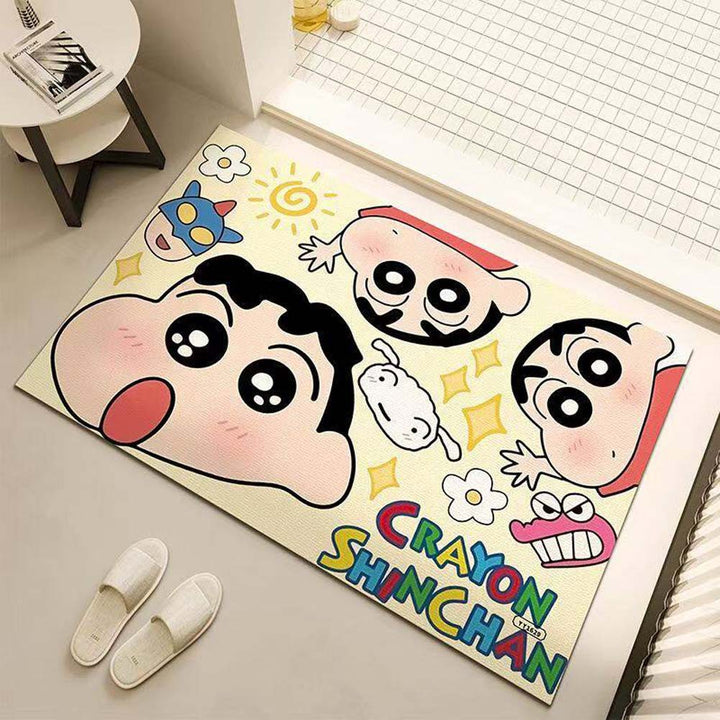 Cartoon-Themed Floor Mat