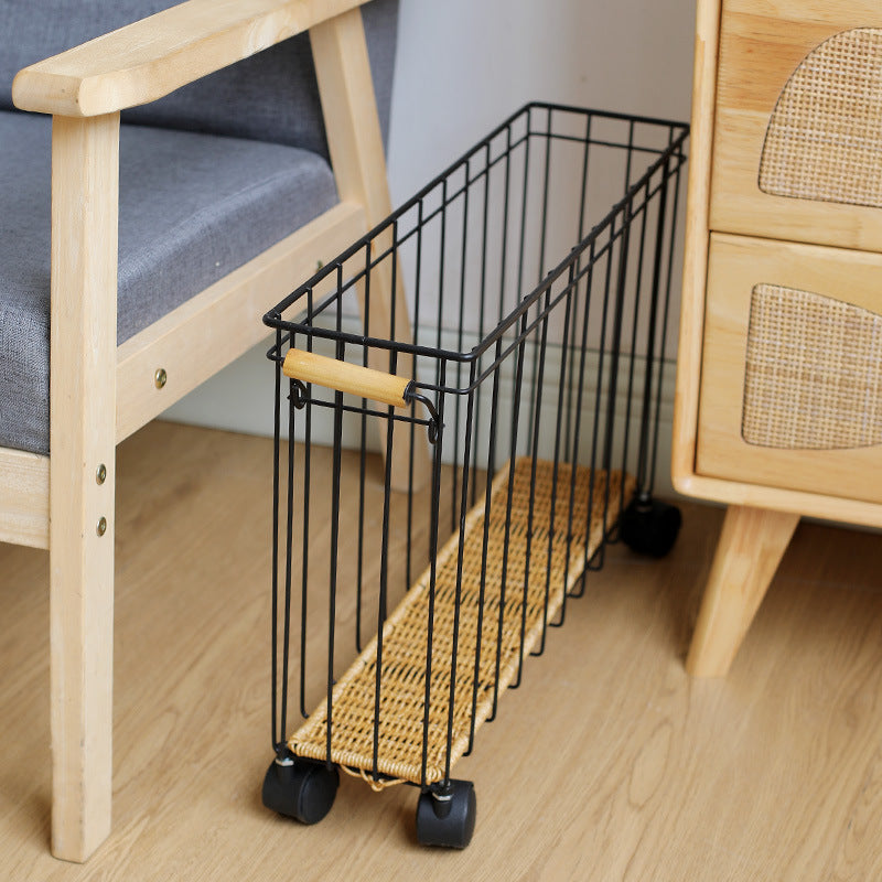 Unisex Modern Storage Basket with Wheels Stornfield