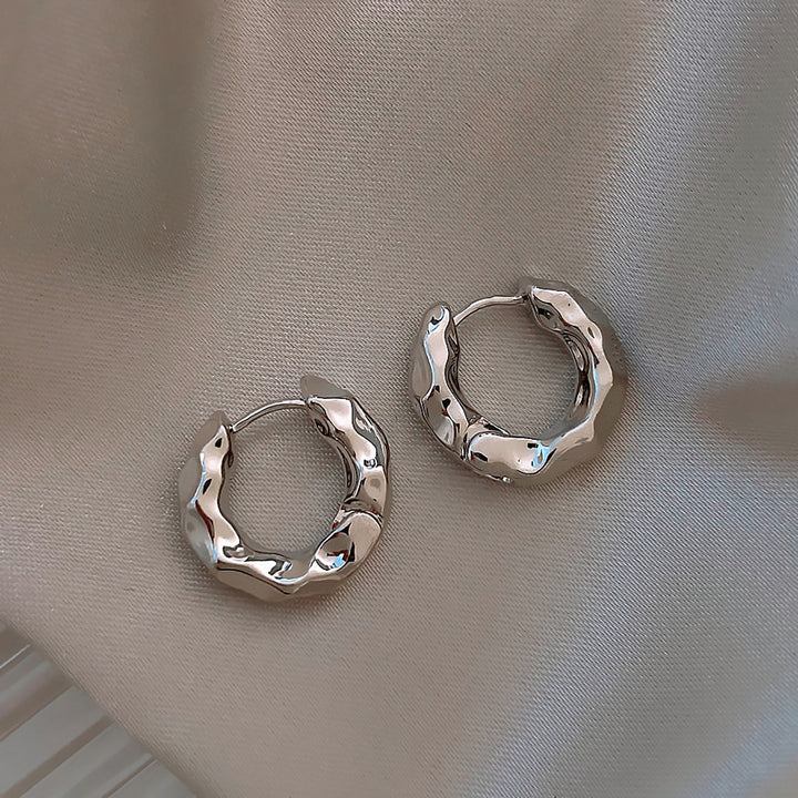 Structured Earrings Made of High-Quality Stainless Steel Stornfield