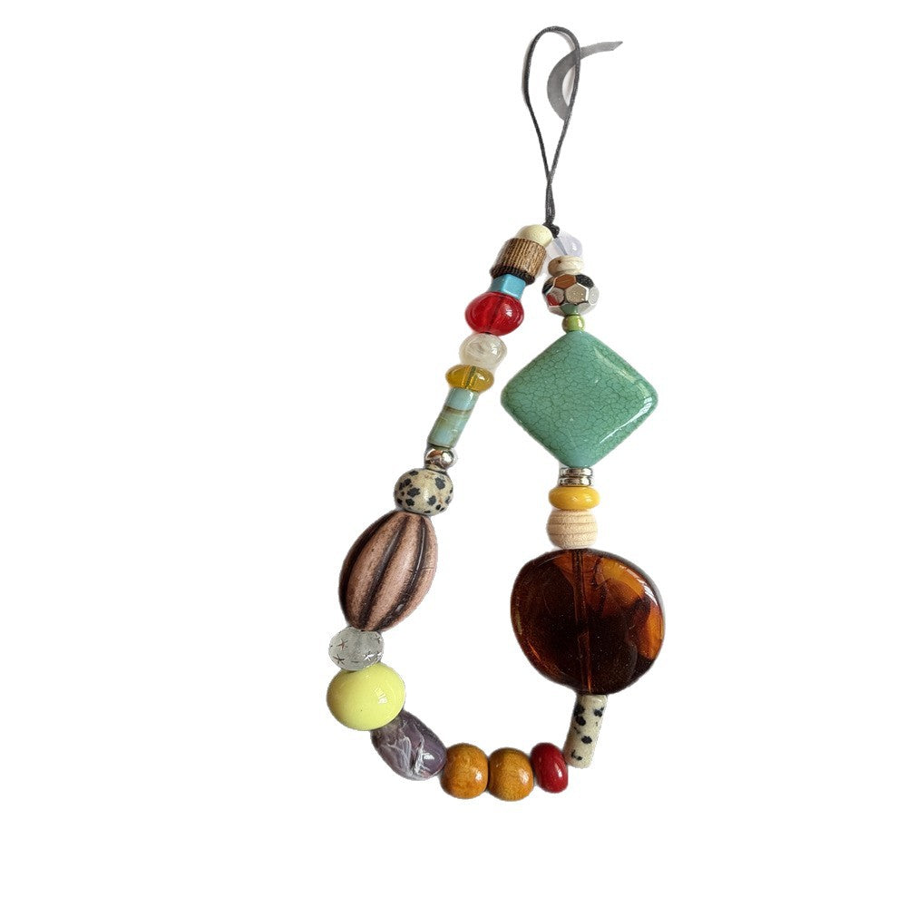 Stylish Beaded Phone Lanyard Stornfield