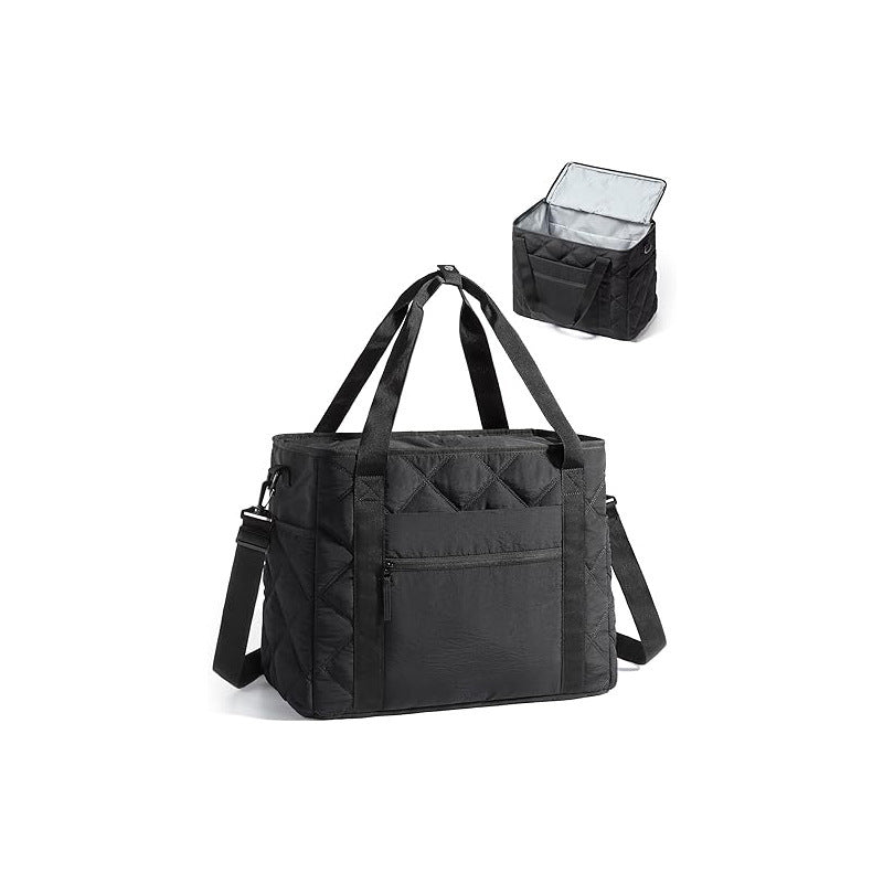 Insulating cooler bag with versatile compartments Stornfield