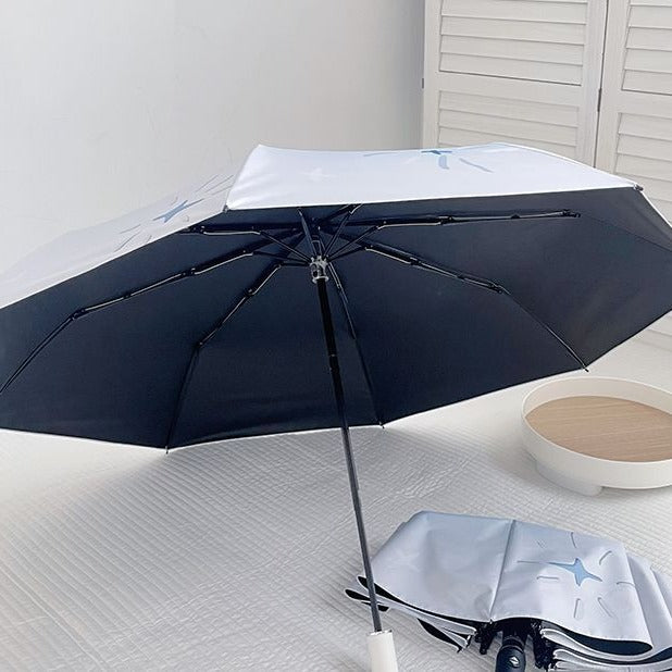 Women's foldable umbrella with innovative opening mechanism Stornfield