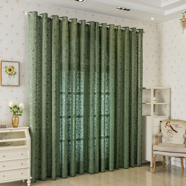 WoFloral Lace Curtain Stornfield