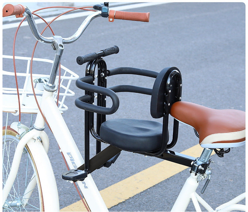 padded detachable child scooter seat with backrest and safety armrests Stornfield