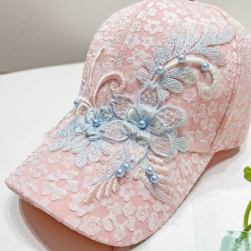 Women's Embroidered Lace Baseball Cap Stornfield