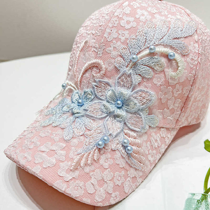 Women's Embroidered Lace Baseball Cap Stornfield