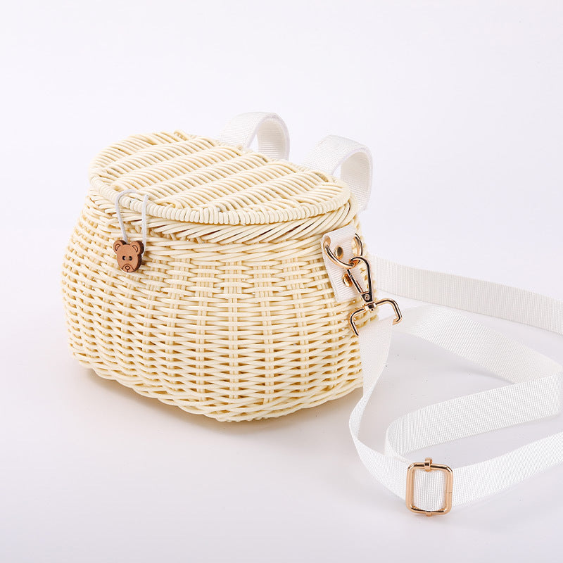 Cute Animal-Themed Woven Storage Basket Stornfield