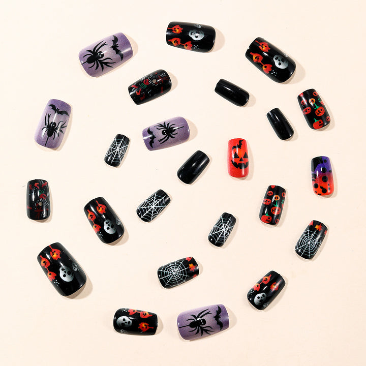 Halloween-Themed Decorative Nail Art Extensions Stornfield