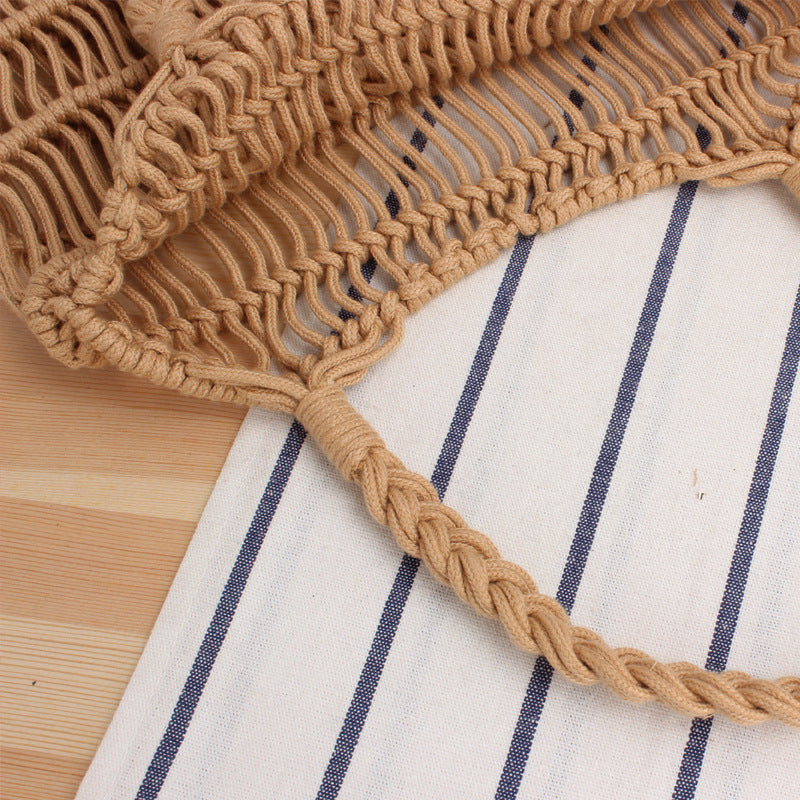 Fashionable Braided Tote Bag with Inner Pouch Stornfield
