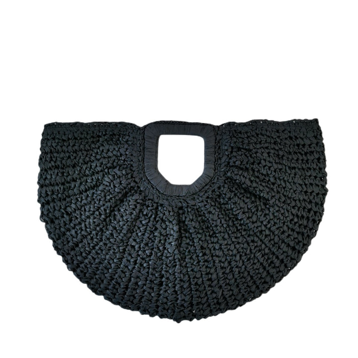 Handcrafted Ribbed Structure Beach Bag Stornfield