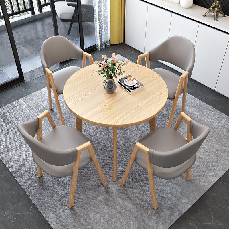 Dining chair with ergonomic upholstery and modern design Stornfield