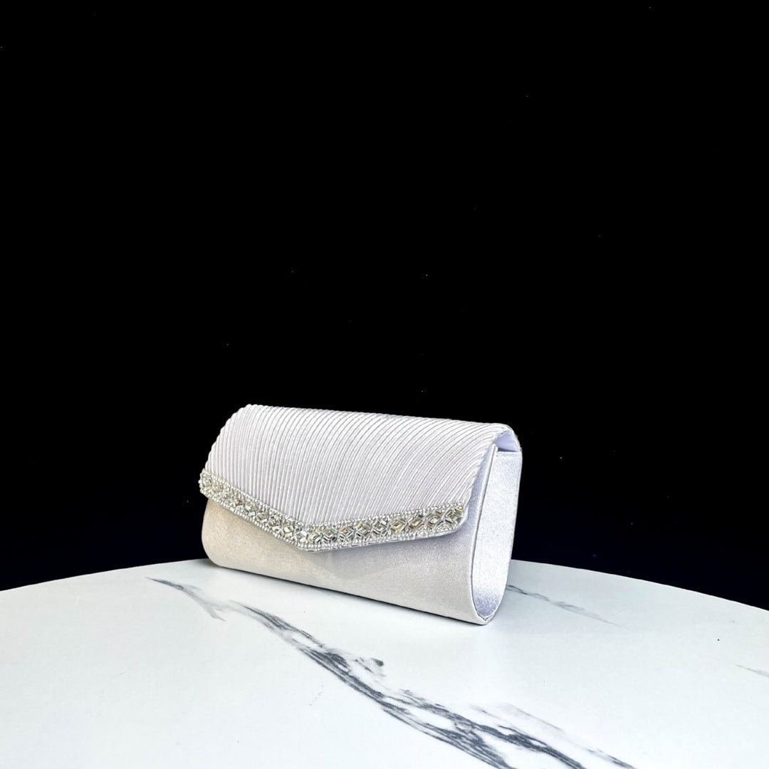 Pleated Evening Clutch
